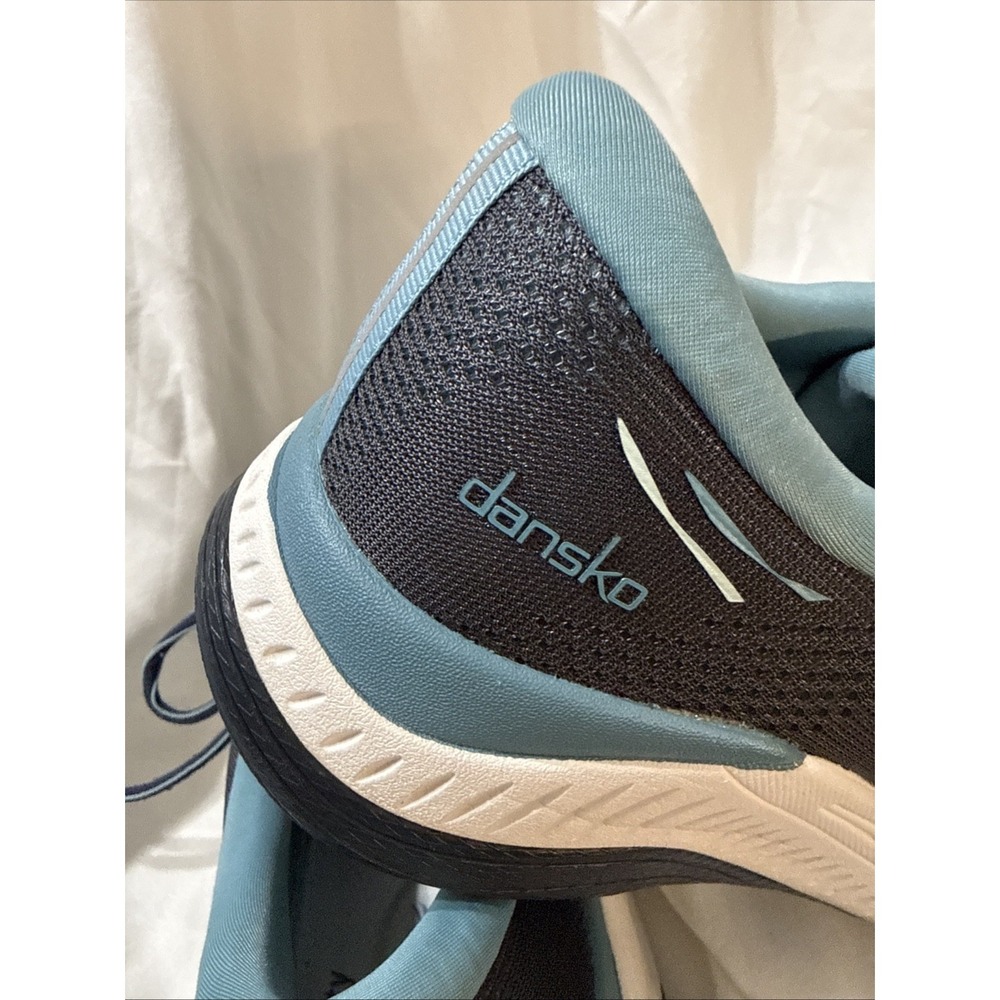 Dansko Pace Mesh Natural Arch Plus Sneakers Womens Blue EU 39 / US 8.5-9 - Picture 3 of 7